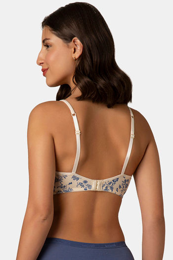 Every de by Amante Double Layered Non Wired Full Coverage Super Support Bra - Floral Print — image 3